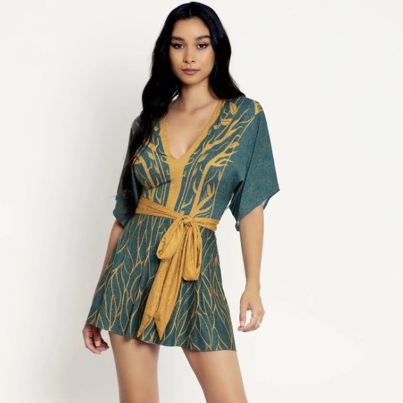 Blackmilk Pants - Blackmilk x The Witcher Triss Merigold Slinky Playsuit